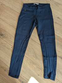 ZARA 9-10 ani 140 cm Colanti pantaloni scoala bleumarin