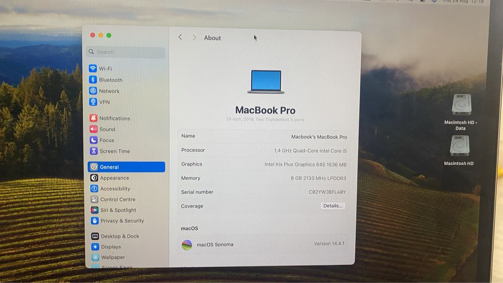 Macbook Air A2159