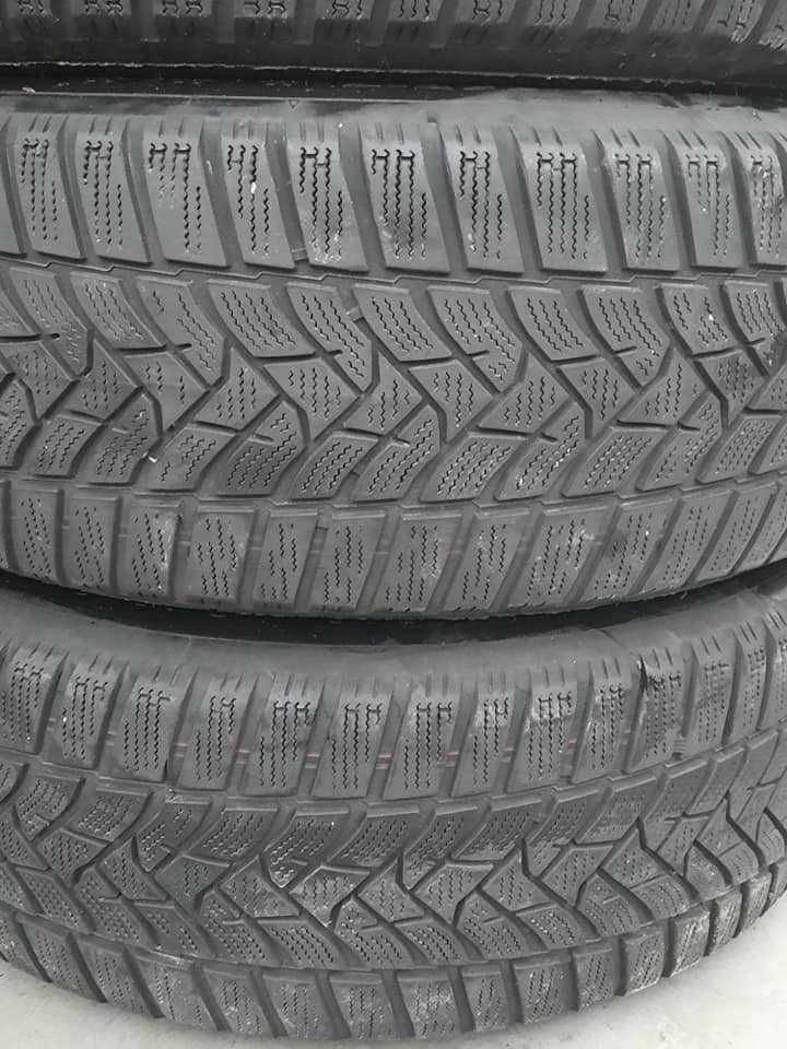 4 Броя 215/55/17 Dunlop 2x6,8mm 2x5,6mm 2019 - 2020 DOT