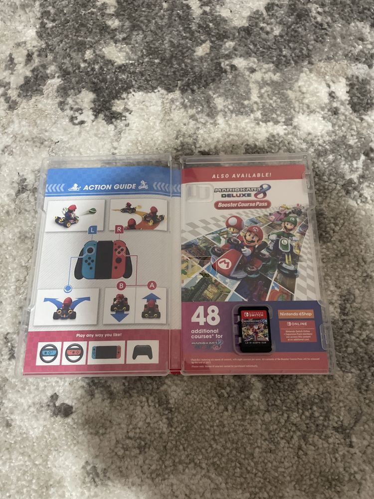 Nintendo switch с игра Mariokart delux8