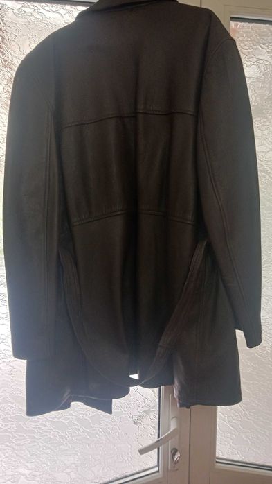 Geaca piele maro "Hugo Boss "