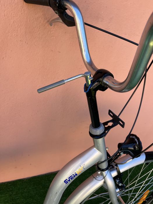 Като Нов Сгъваем Велосипед SVENNY 24цола  6 скор.Вътрешни