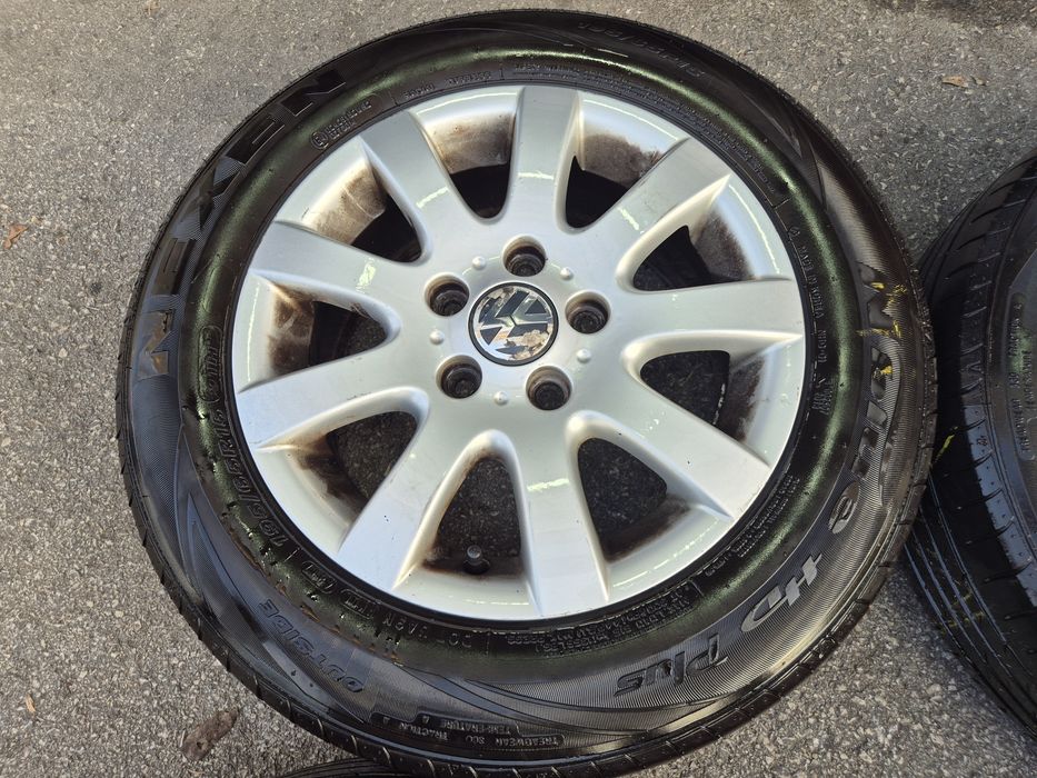 5х112/15 с гуми Фолксваген Ауди Шкода Сеат 5x112/15 VW Skoda Audi Seat