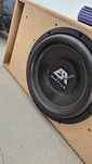 subwoofer esx quantum 1600w / 800w rms