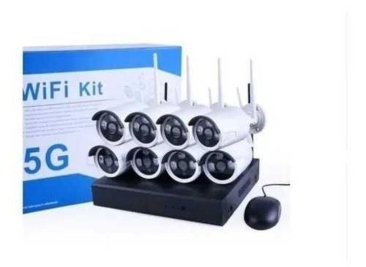 Комплект 4 ip камери-4 канална WI-FI NVR+Wiireless камери 5G