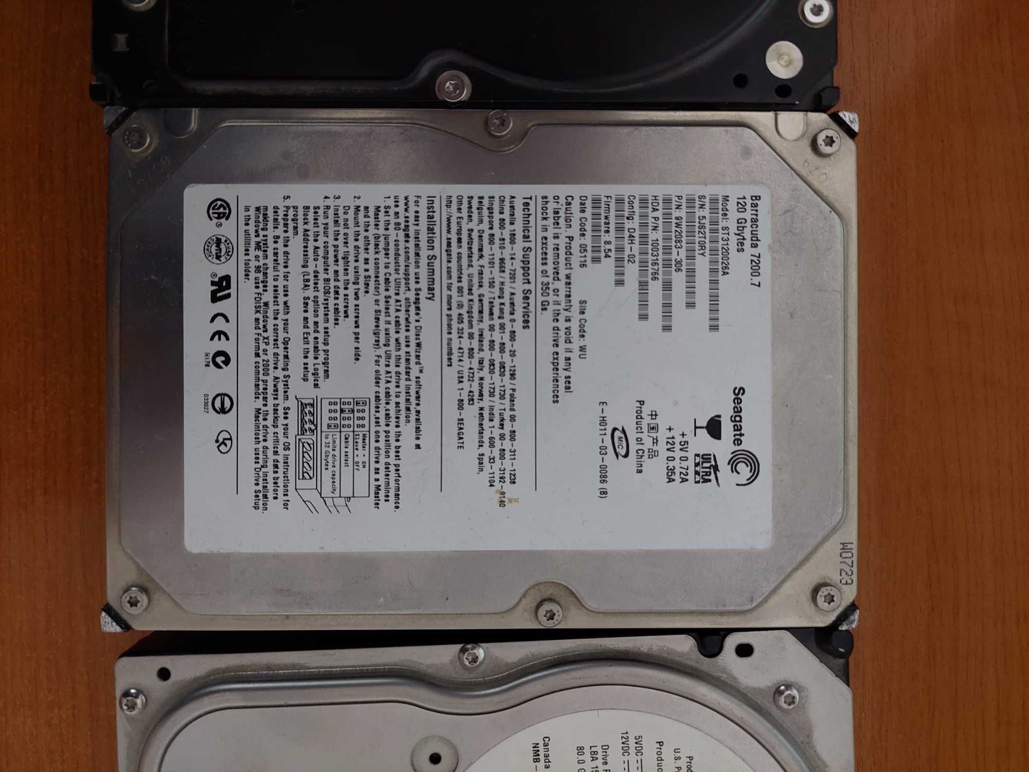 Vand lot de 4 HDD-uri functionale.