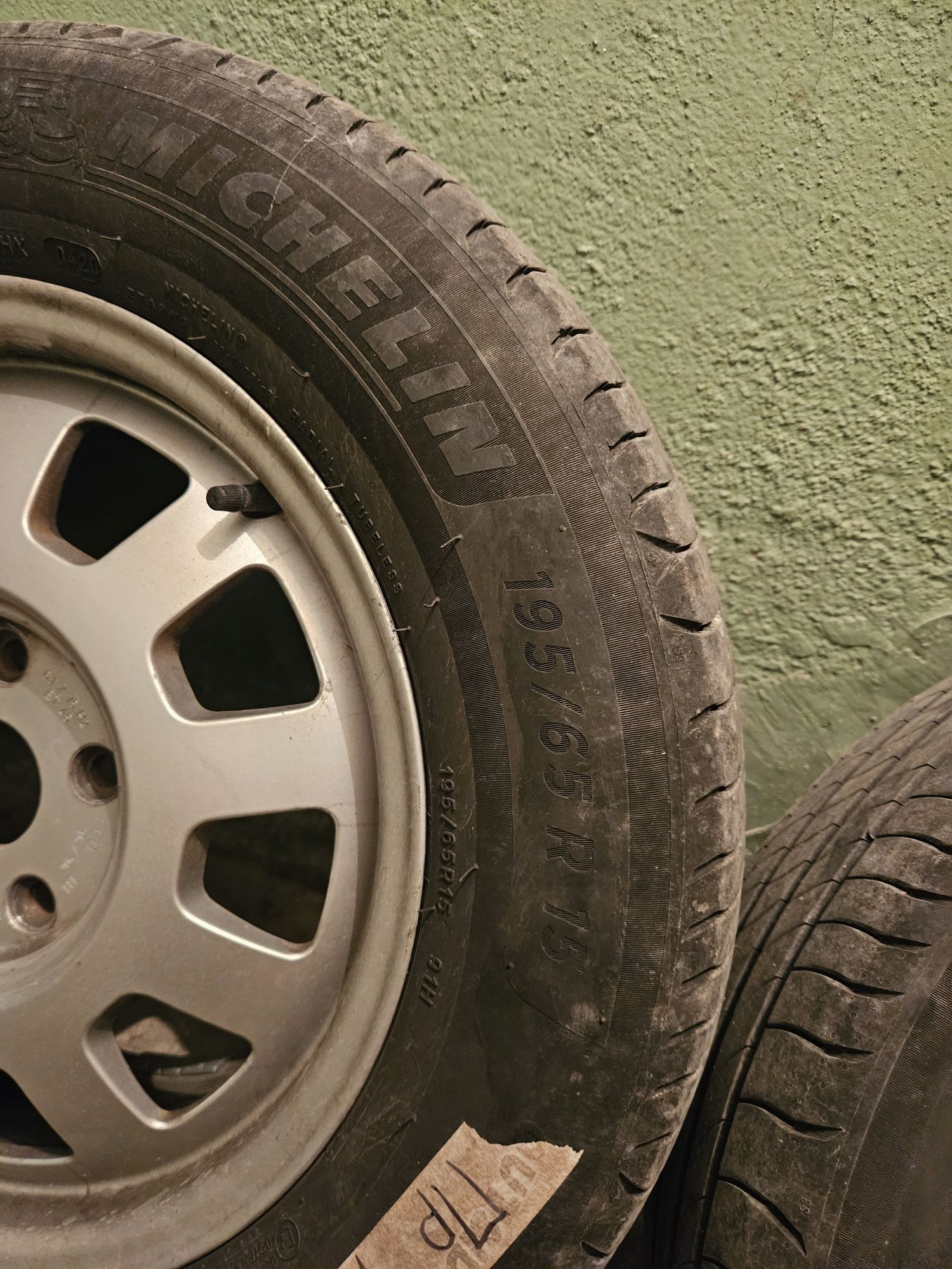 Джанти 5х112 r15 с гуми 195/65/15 Michelin
