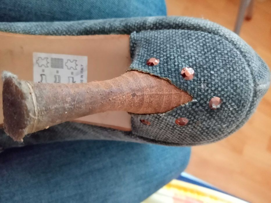 Pantofi casual cu toc, 39, Tina R