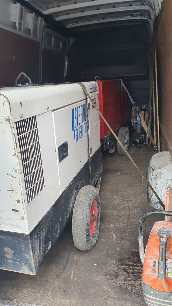 generator diesel BRUNO trifazic  24kva Pramac 10kva