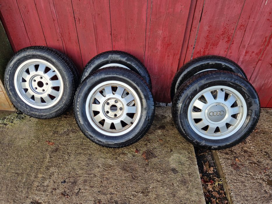 Set Jante Audi R15 + Anvelope Iarna