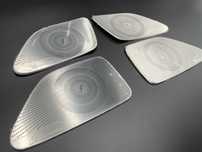 Set 4 boxe / site embleme Mercedes S Burmester capace difuzor