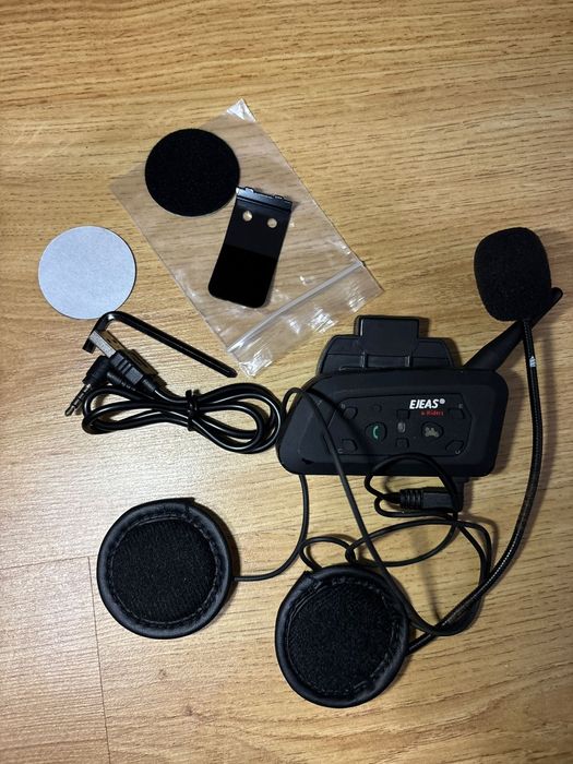 Intercom Motocicleta Ejeas 6 riders