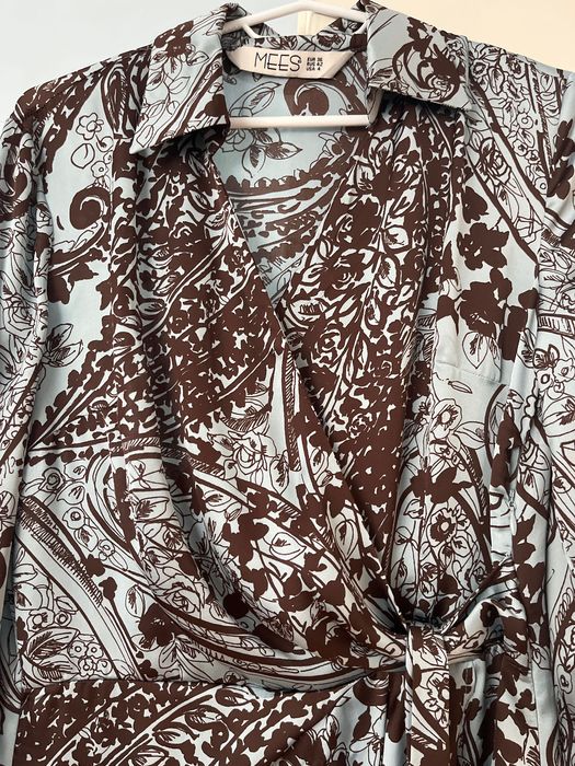 Тънка рокля тип риза, прегърни ме