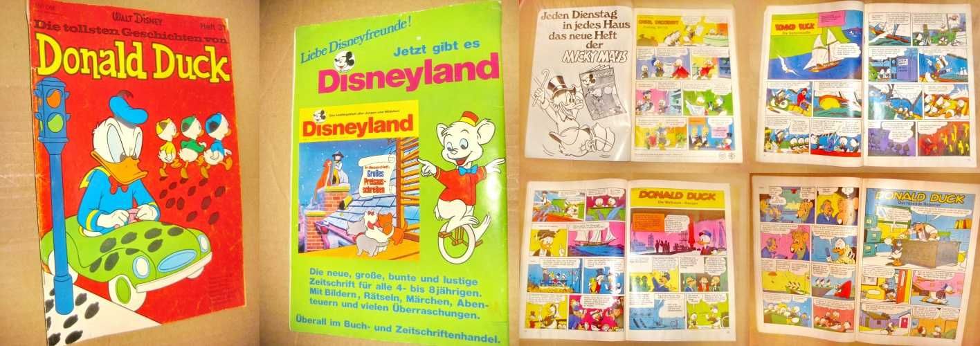 B916-I-Revista Mickey Mouse Walt Disney 1968-1970 Germania. PRET/ BUC.