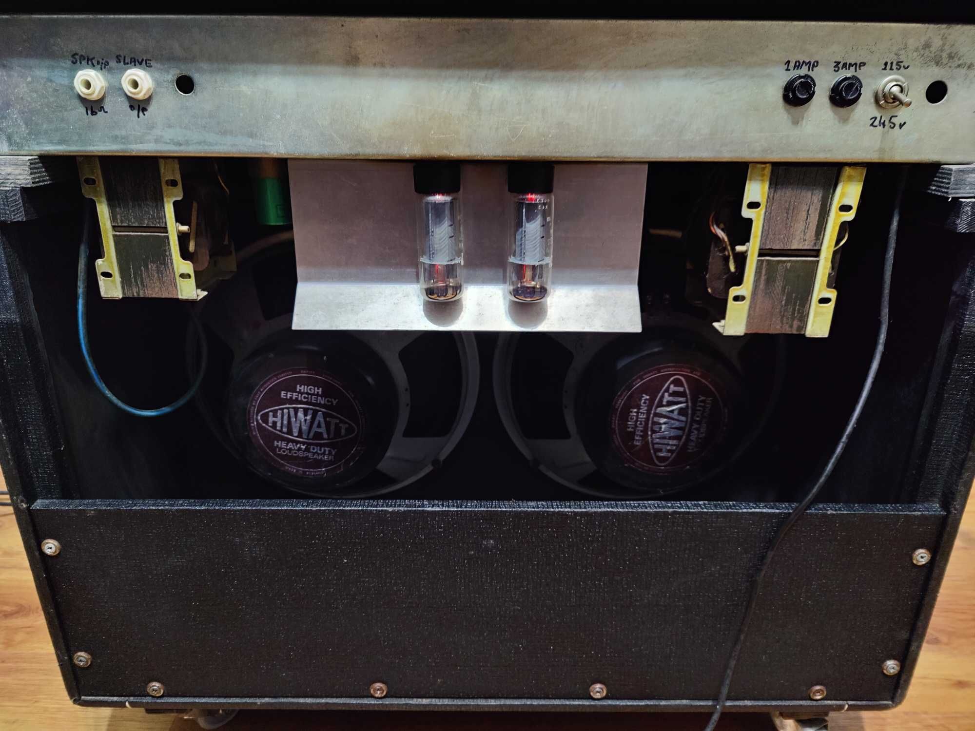 Amplificator chitara Hiwatt SA212, Full lampi, raritate