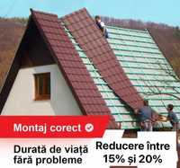 Reparații acoperișuri/Montaj Tabla Bilka Lindab Dulgheri Vatra Dornei