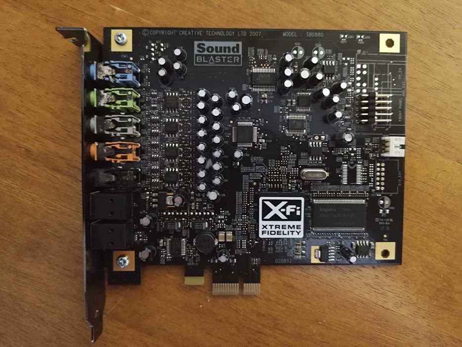 Звуковая Карта Creative Sound Blaster X-FI Titanium SB0880