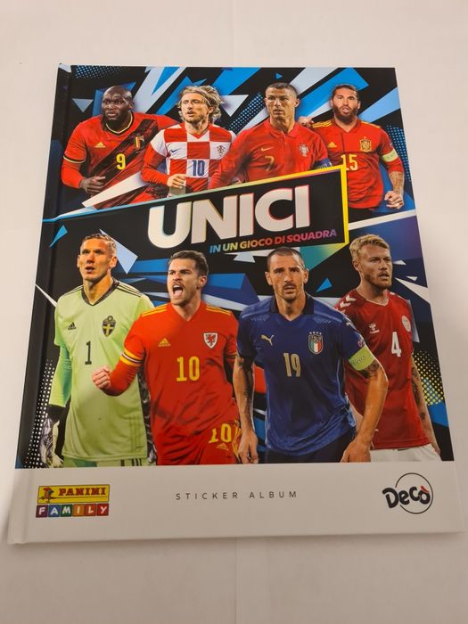 Album UNICI Cartonat + set complet de stickere Panini Curier inclus