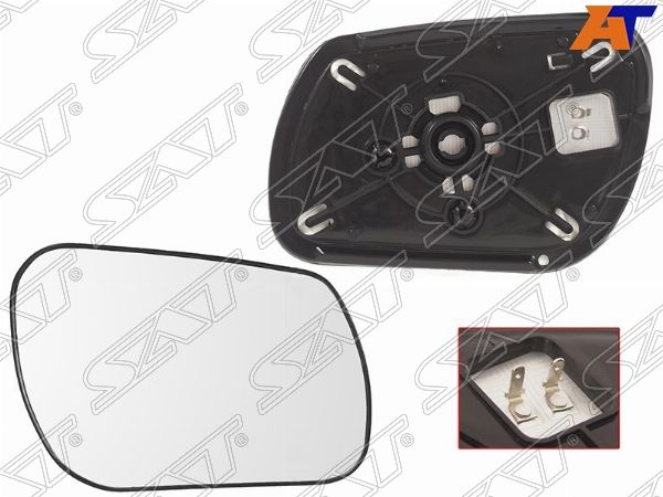Полотно зеркала Mazda 3