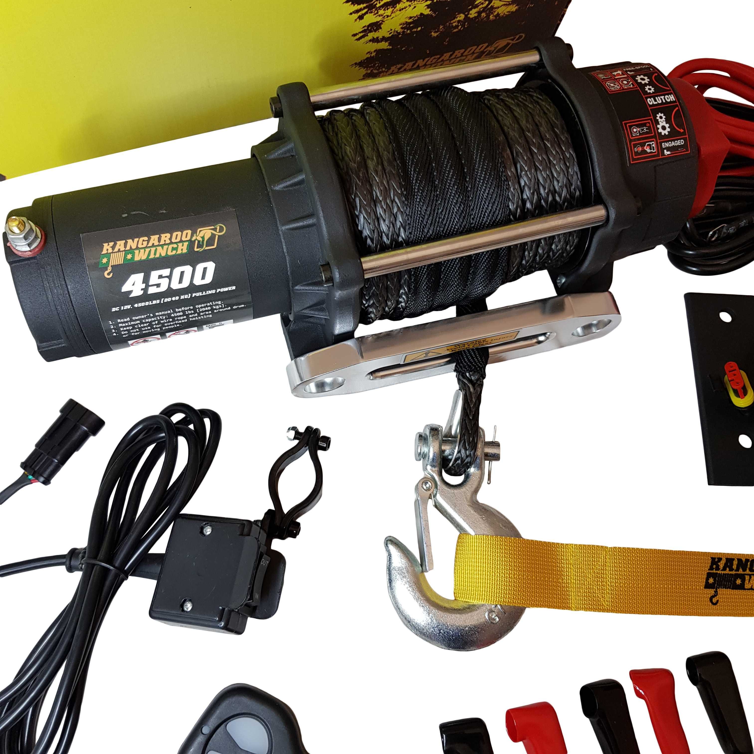 KangarooWinch K4500SR – Лебедкa за АТВ, УТВ