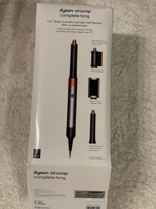 Ondulator Multistyler Dyson Airwrap Complete Long HS05 Nichel/Cupru