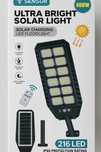 Lampă Solară Stradală cu Senzor Mișcare și Telecomandă