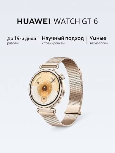 Huawei Watch Gt6 41mm gold