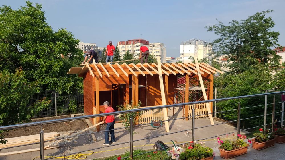 Casa pe structura de lemn - 110m2  Preț 57000euro