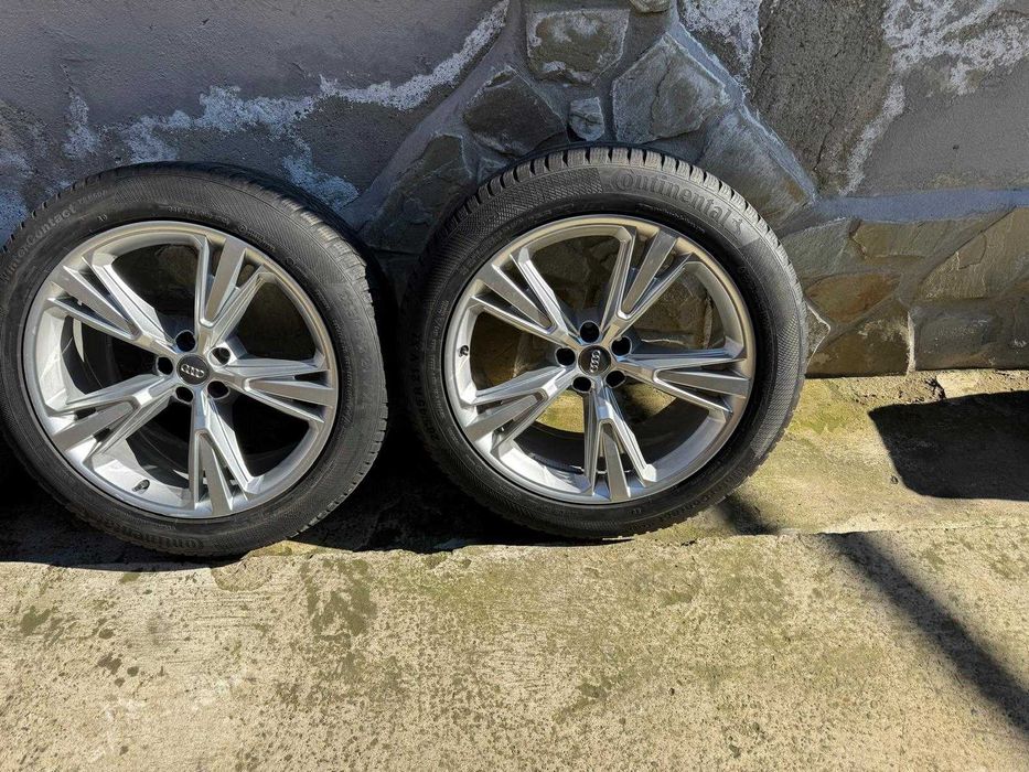 Set roti iarna Audi Q8 Jante aliaj R21+anvelope Continental 285/45R21