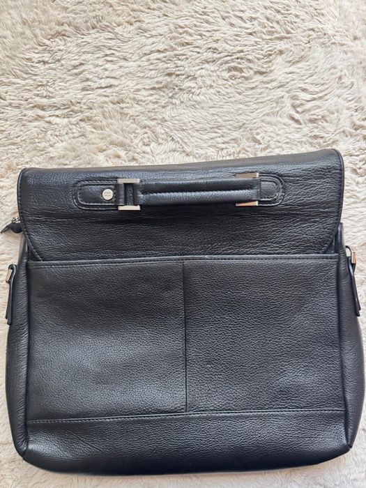 Geanta laptop piele Armani