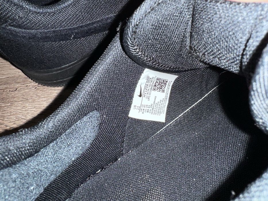 Nike air force 1 black/white