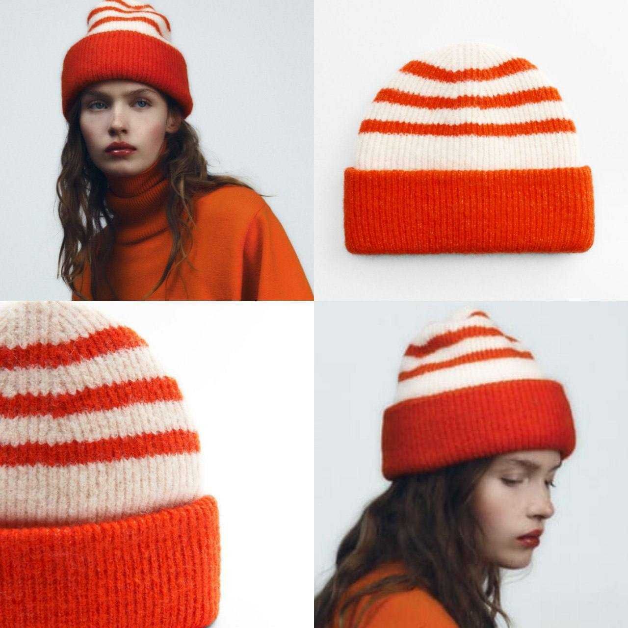 Женская шапка Zara оригинал