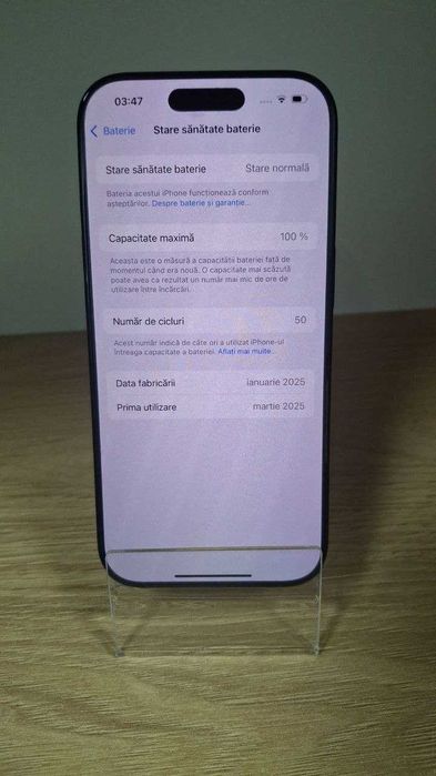 IPHONE 16 PRO, 128GB, 100% BATERIE/Fin X Amanet&Exchange cod 99964