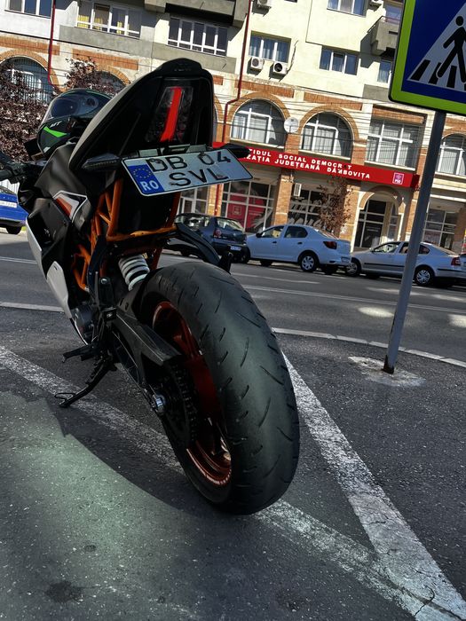 Ktm rc 125 an 2016, cauciuc 160 spate