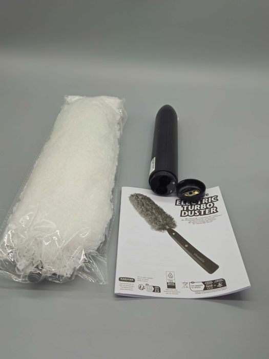 Електрически въртящ се прахоуловител,микрофибър,360 градуса, с батерии