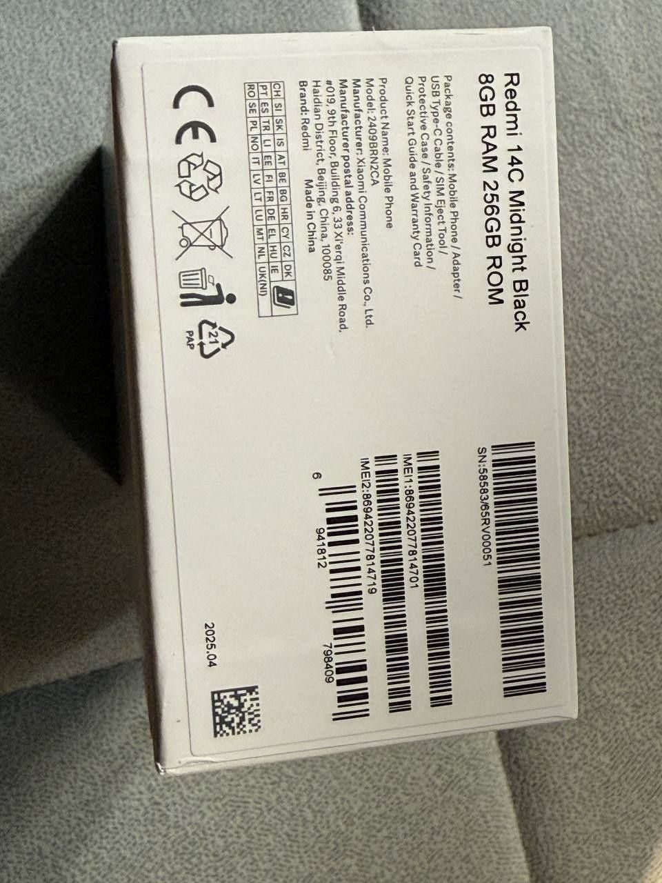 Продается телефон Redmi 14C