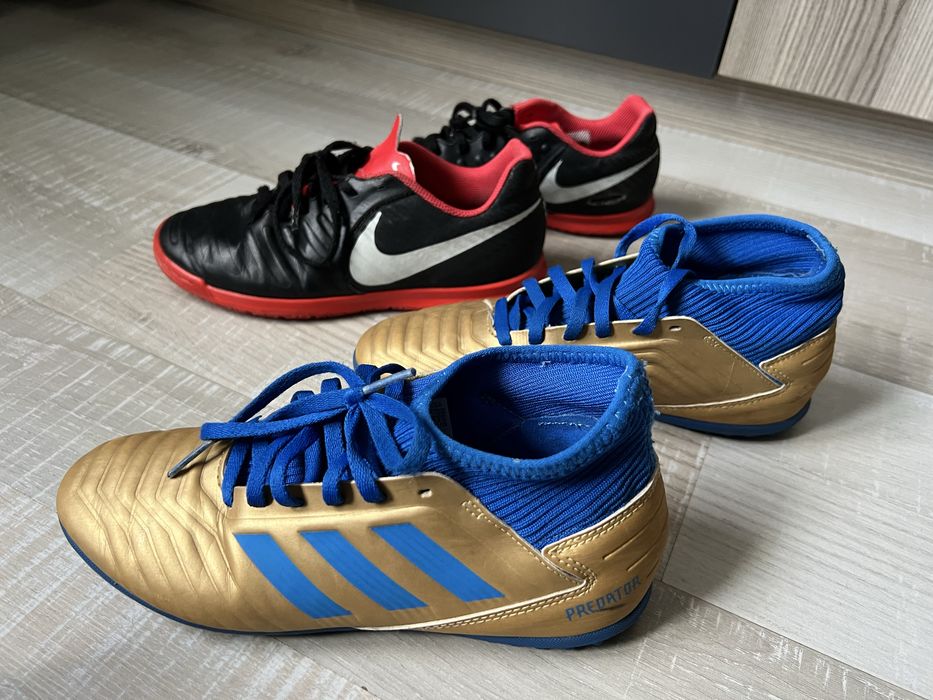 Футболни обувки Adidas и Nike 35.5
