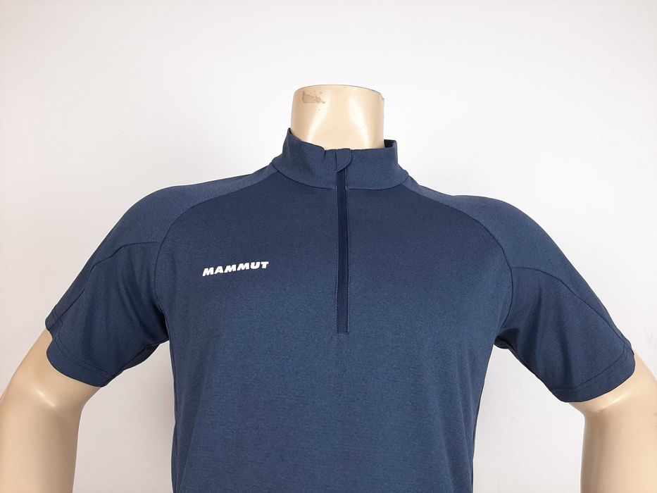 Mammut Aegility Half Zip - Оригинална мъжка тениска с цип р-р M