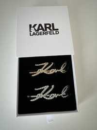 Set 2 agrafe de par Karl Lagerfeld