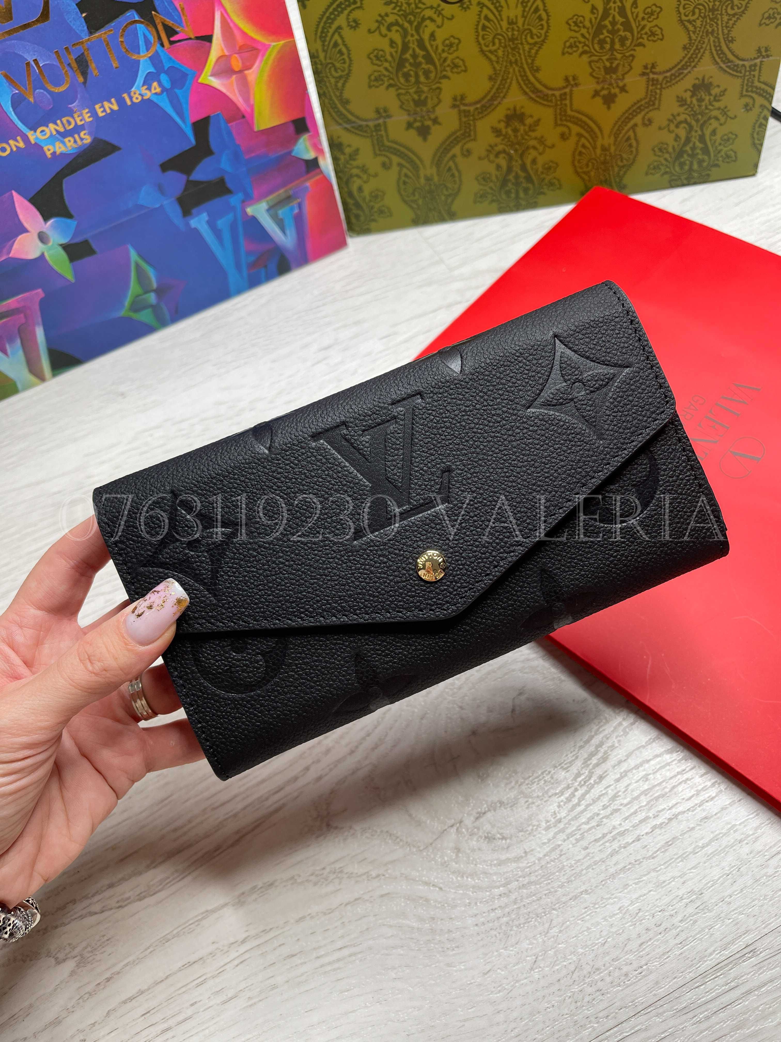 Portofel Louis Vuitton - Sarah Negru Piele