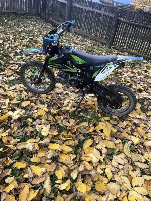Vând Cross Enduro kxd de 140cc fară defecte proba spune tot