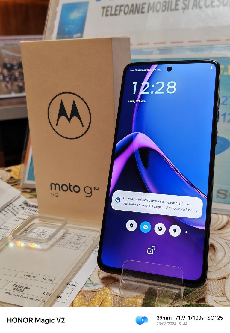 Motorola Moto G84 -5G 256 GB Midnight Blue / Factura si Garanție