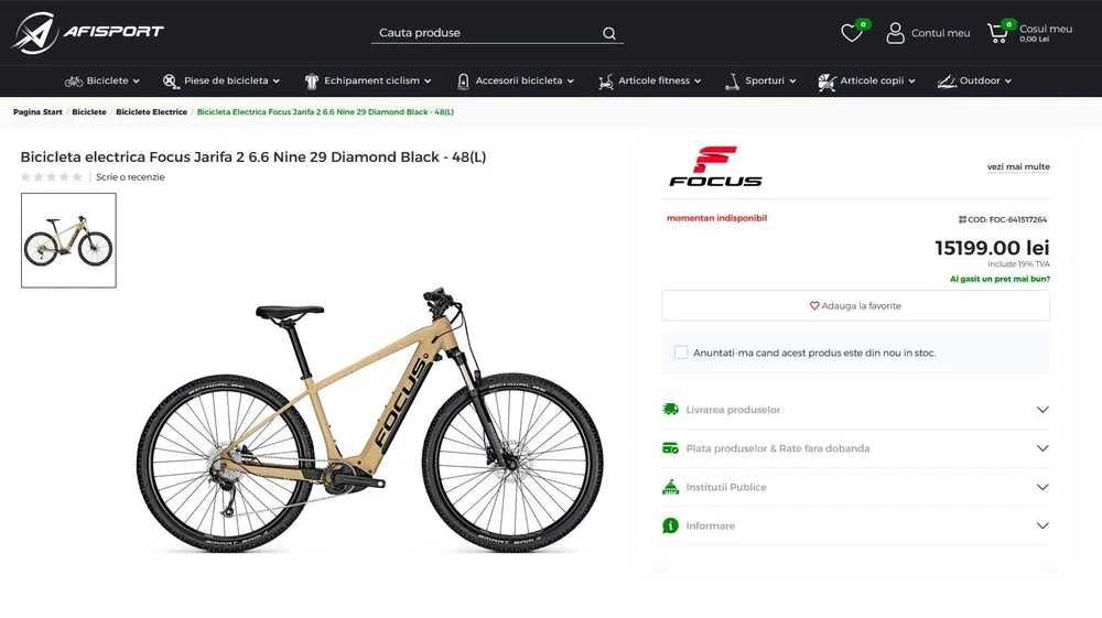 bicicleta electrica focus jarifa 2 - bosch 85 nm gen4 - 45 km/h