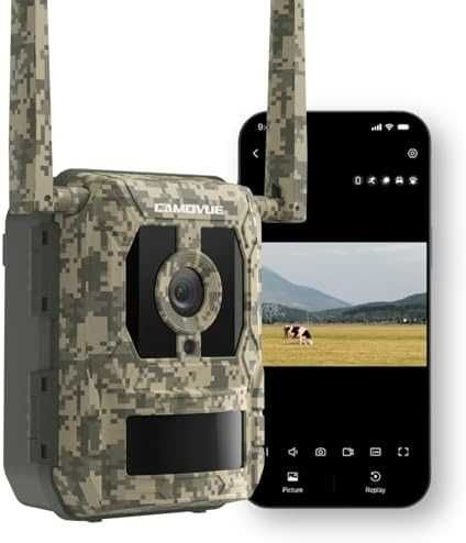 4K ловна камера с облачно съхранение, интелигентно заснемане, 4G LTE