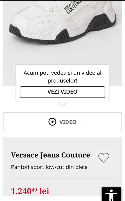 Pantofi sport Versace Jeans Couture