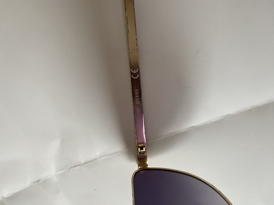 GUESS  Дамски слънчеви очила GU7677 28U, Златисти,