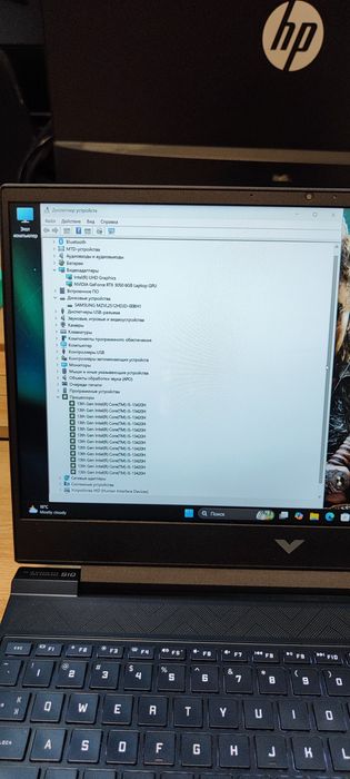 HP VICTUS noutbuk notebook ноутбук i5 13avlod rtx 3050 video karta