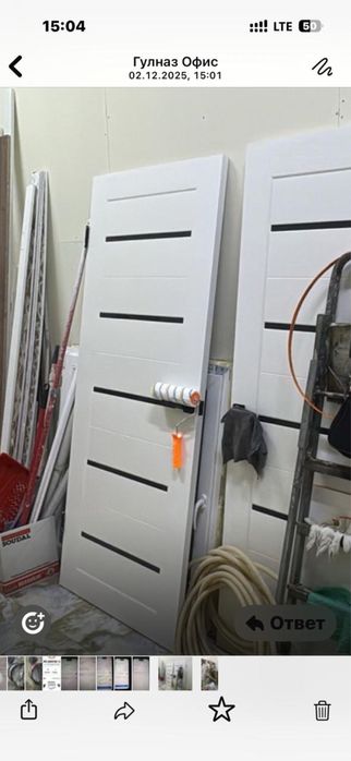 Продам межкомнатный  дверь с ручкой