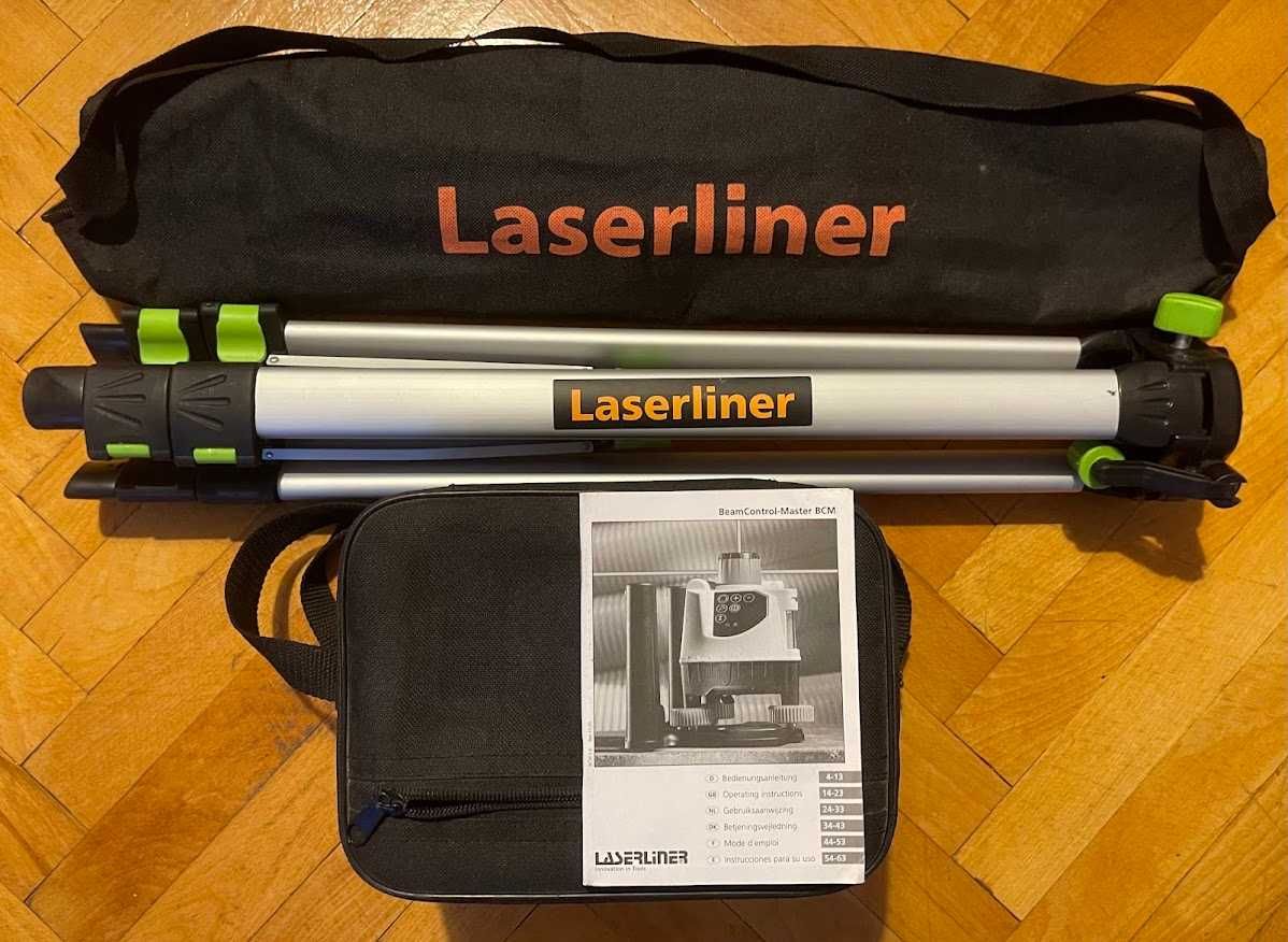 LASERLINER BeamControl-Master 120 Ротационен нивелир с приемник до120м