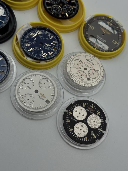 Lot Cadran Breitling Chronomat Colt Aerospace Montbriliant si Insertii